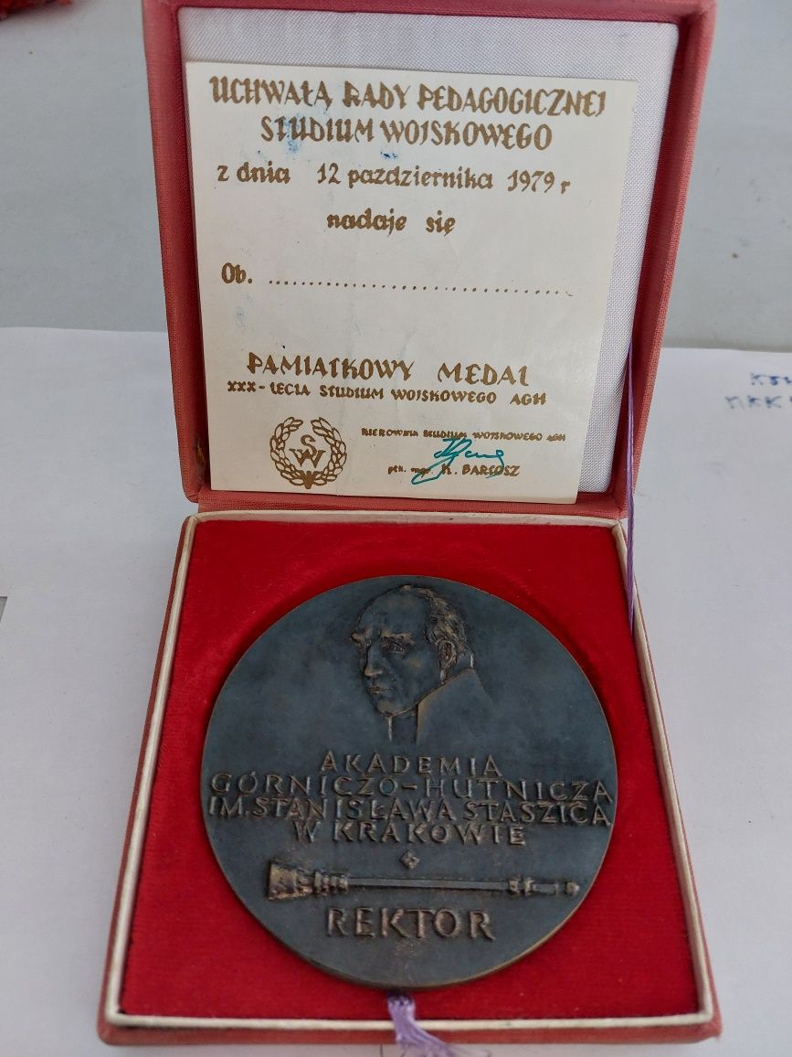 Medal Rektor Akademia Górniczo-Hutnia w Krakowie