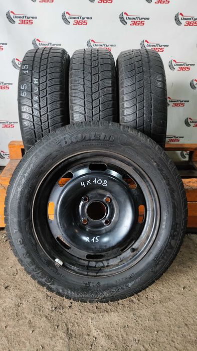 БЕЗ ПРЕДОПЛАТ Колеса Barum 185 65 R15 88T; 4×108 Зима №657