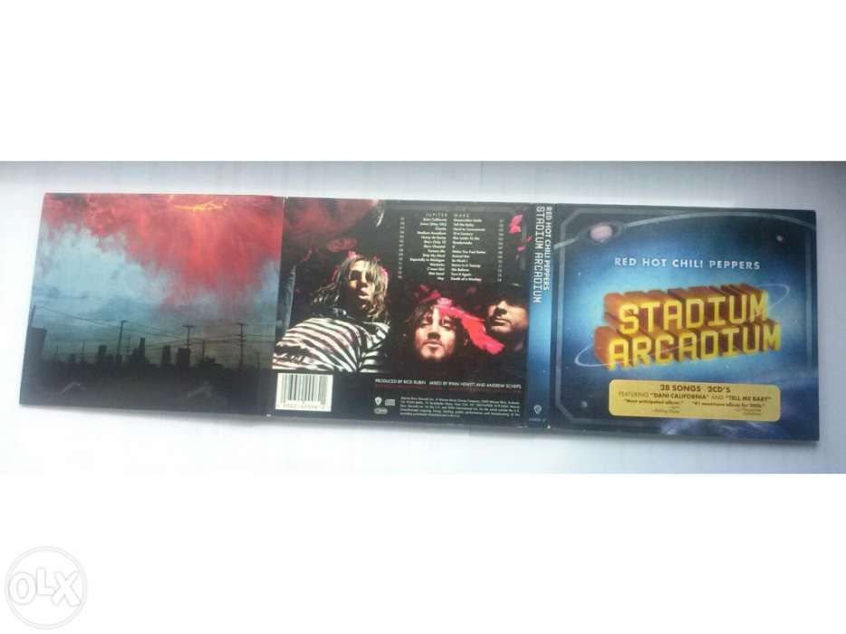 Cd duplo Red Hot Chili Peppers “Stadium Arcadium” original, como novo