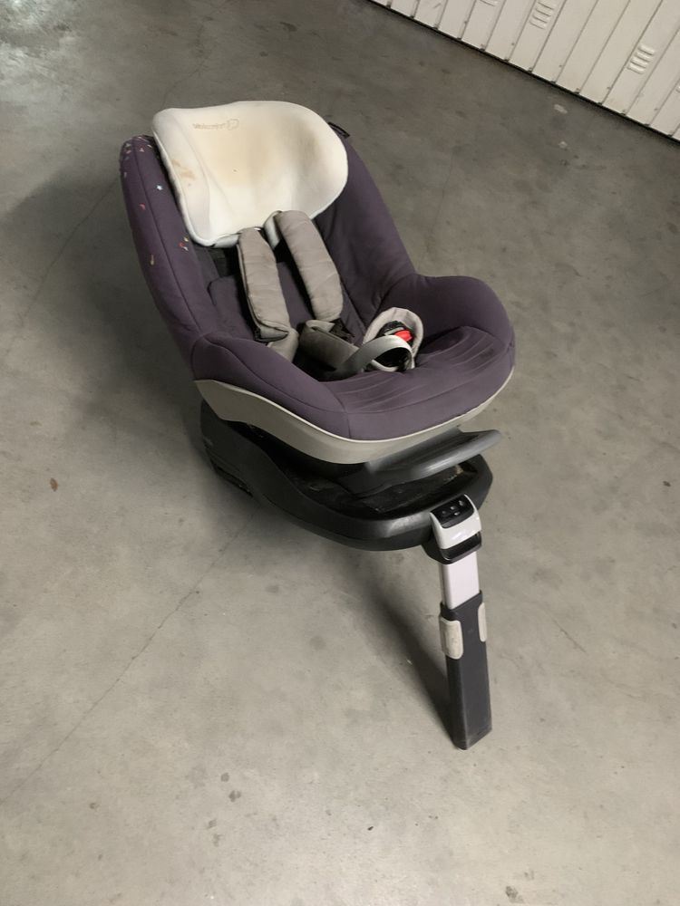 Cadeira auto bebe / criança bebecomfort pearl com base isofix