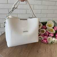 Женская мини сумка маленькая сумочка жіноча клатч Зара Zara экокожа