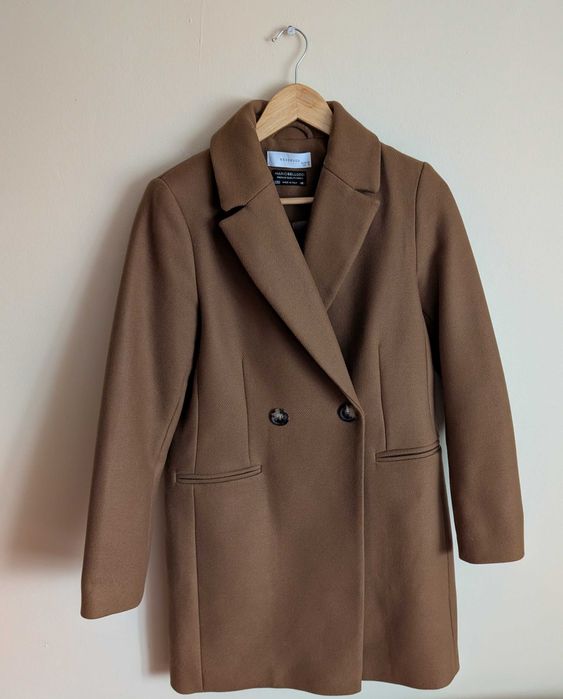 Brązowy damski płaszcz Reserved 36[S]