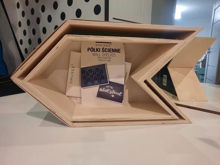 Półki ścienne smukee pokój dziecka