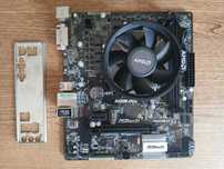 Płyta główna ASRock A320M-DGS Ryzen, AM4 + procesor i chłodzenie