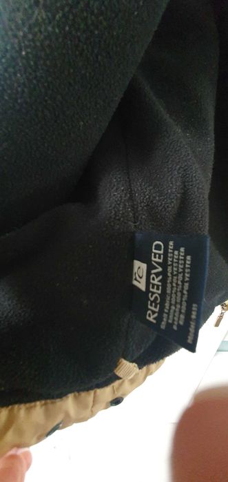 Bezrękawnik Reserved  128, kolor musztardowy