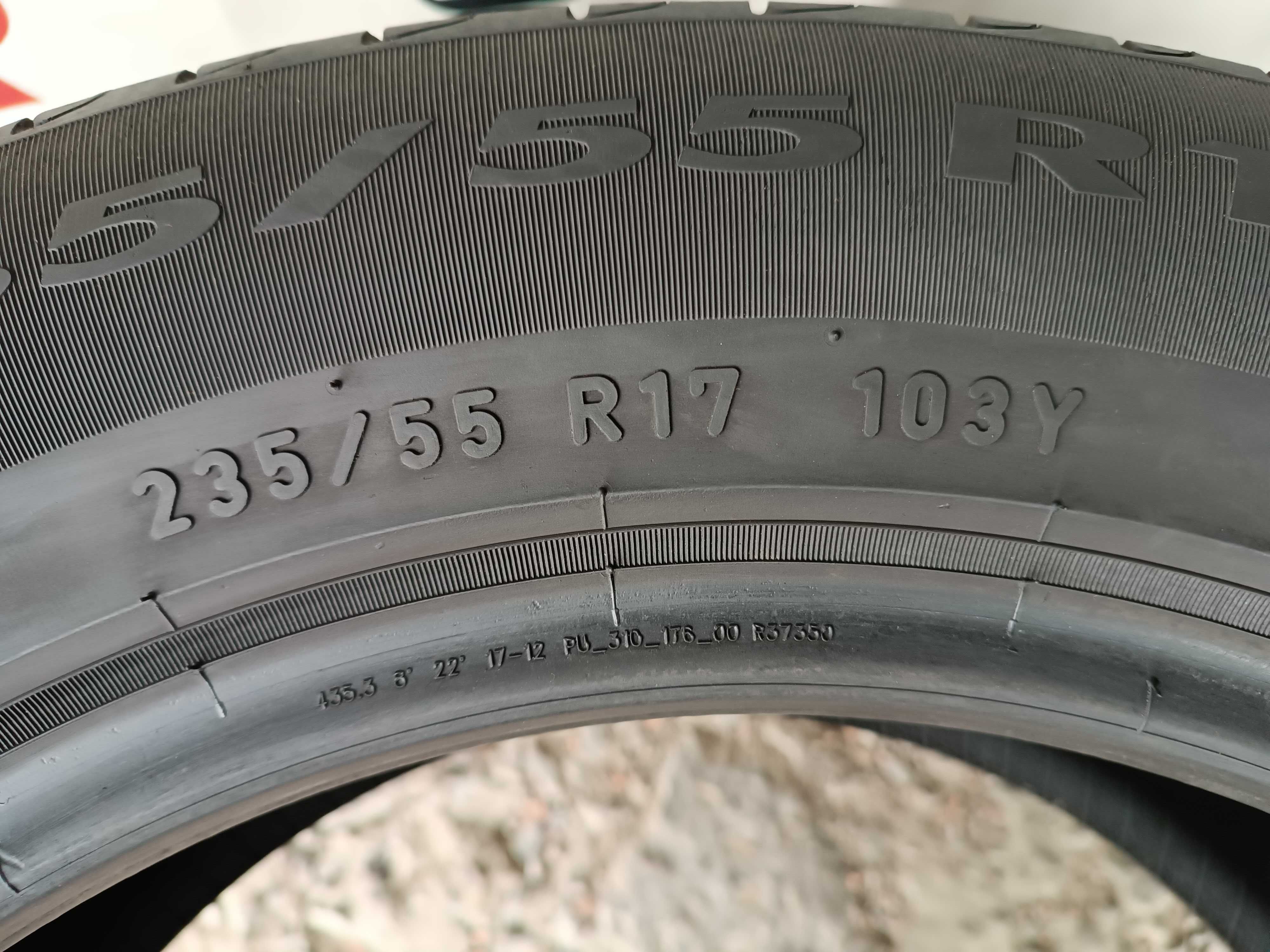 Літні шини 235/55 R17 Pirelli cinturato p7