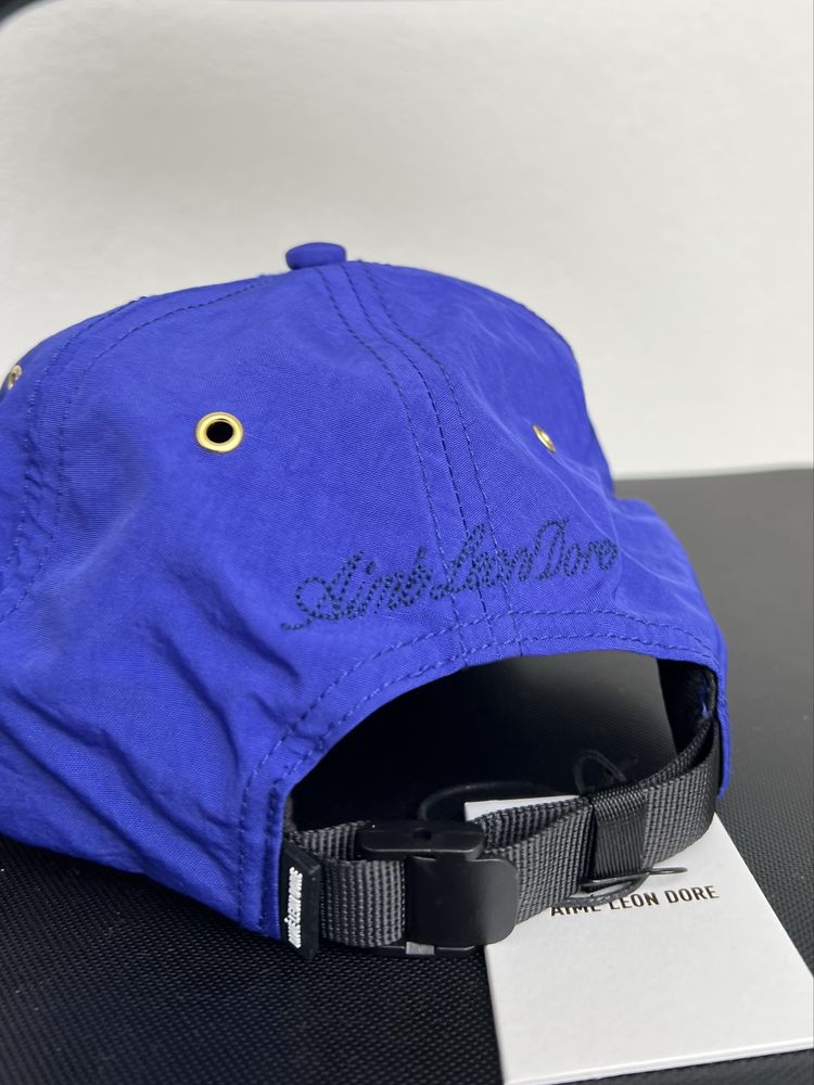 Aime Leon Dore script nylon hat violet blue cap czapka z daszkiem