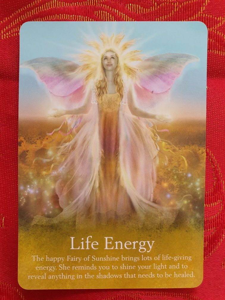 Karty Wróżek Oracle of th Fairies Duże Oryginal Wróżki Wyrocznia Magia