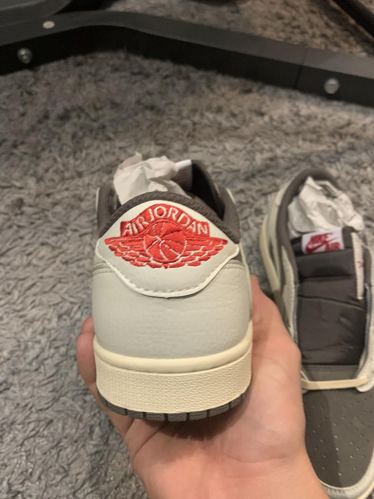 Buty Nike AIR Jordan 1 Travis Scott reverse mocha Low