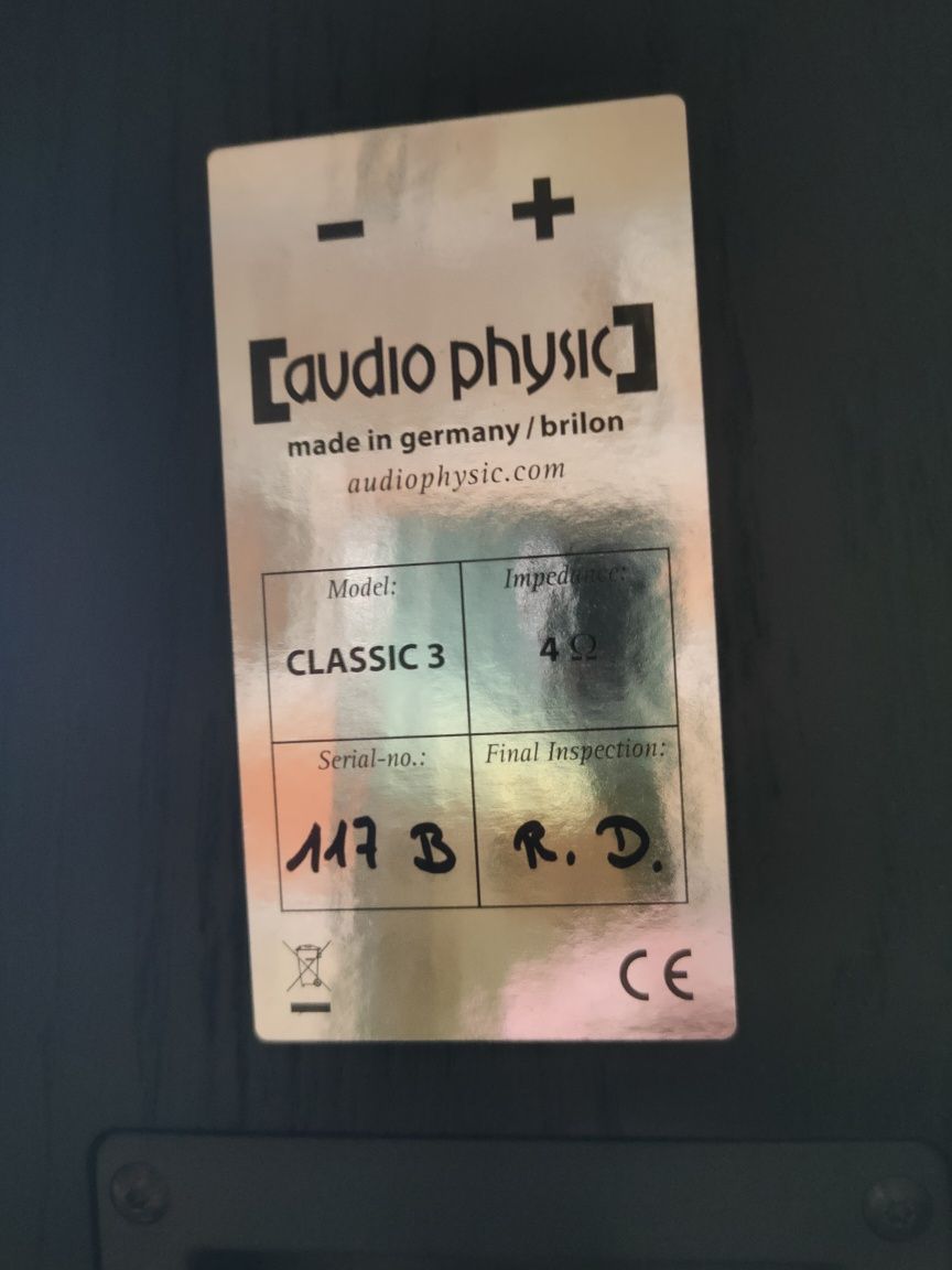 Kolumny głośnikowe Audio Physic Classic 3