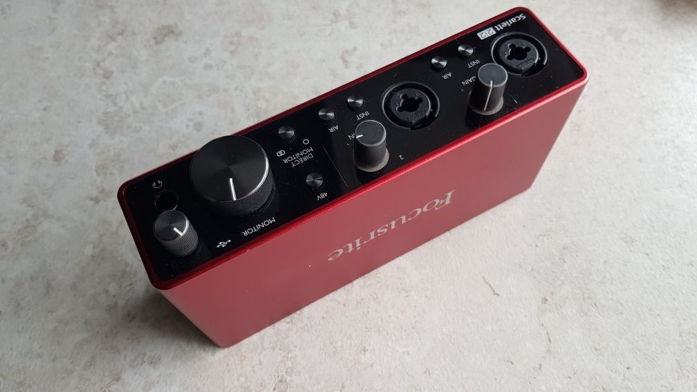 Interface Focusrite 2i2  3 generacja