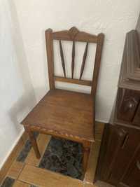 Cadeira madeira como nova