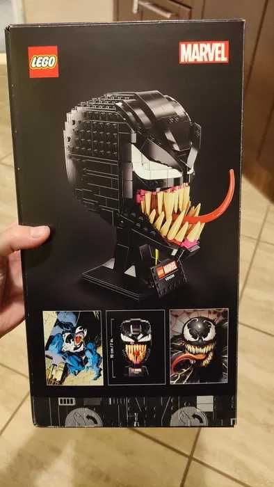 Zestaw LEGO 76187 , głowa Venom , Marvel , nowe