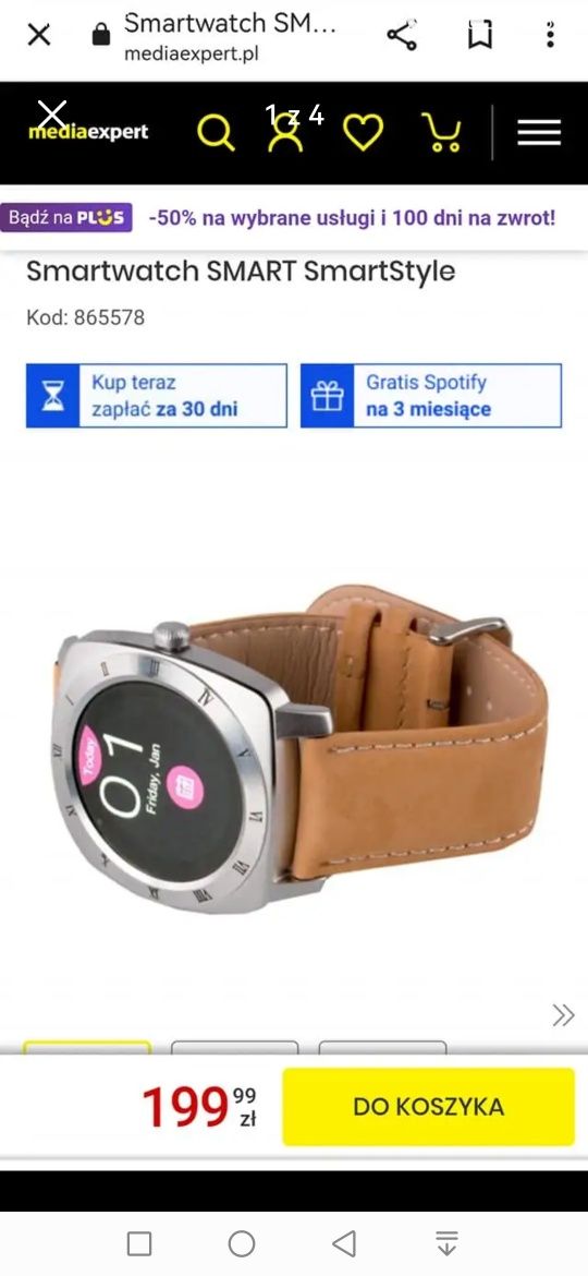 Zegarek Smartwatch Smart