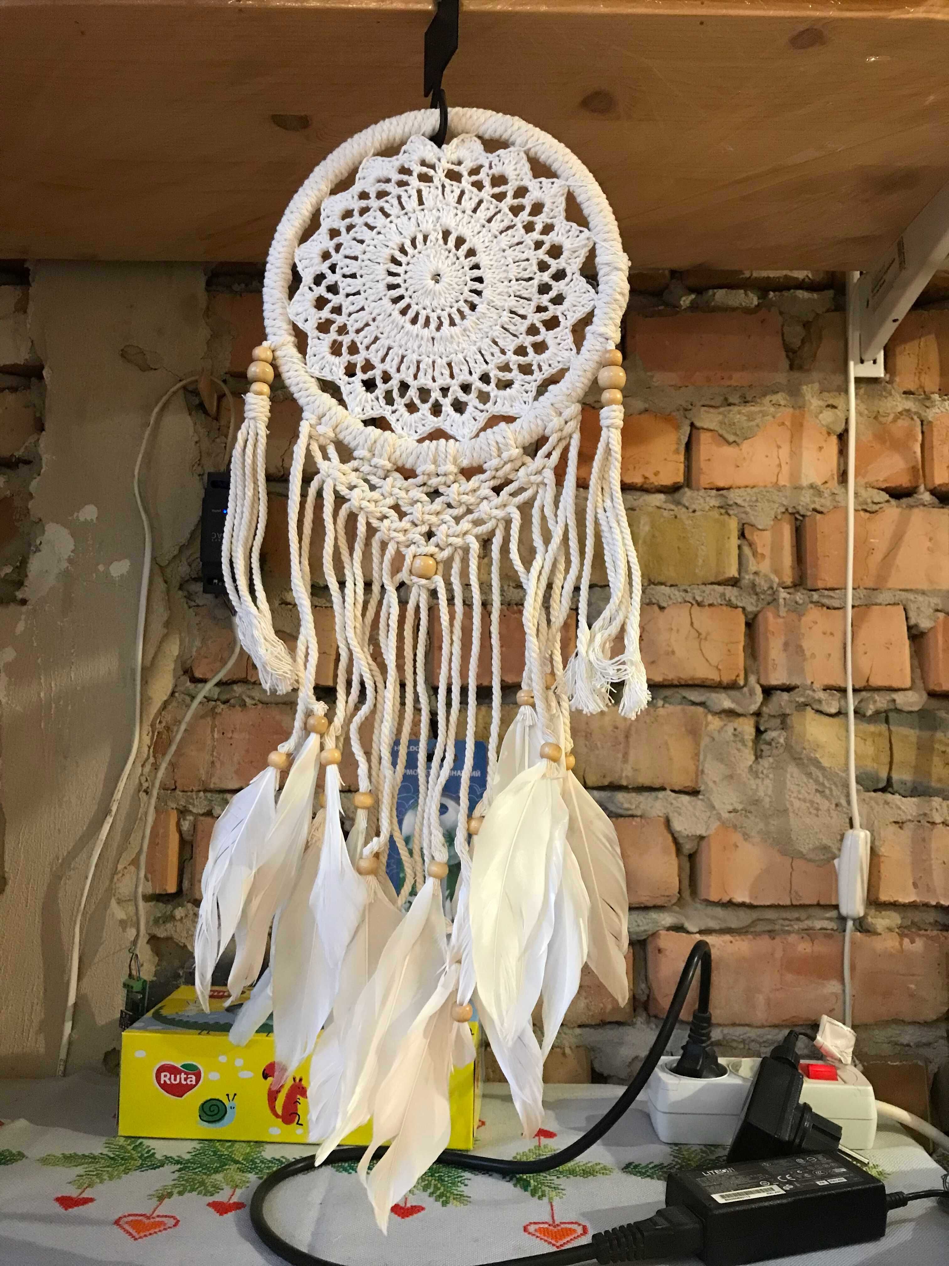 Ловец снов Амулет Сувенир Талисман Оберег Хлопок Handmade Подарунок