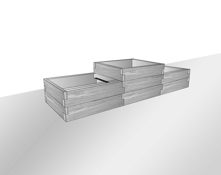 Certyfikowana, zgodna z normami. Podwyższona grządka betonowa.