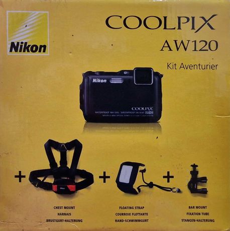 Aparat wodoodporny Nikon Aw 120 Adventure kit