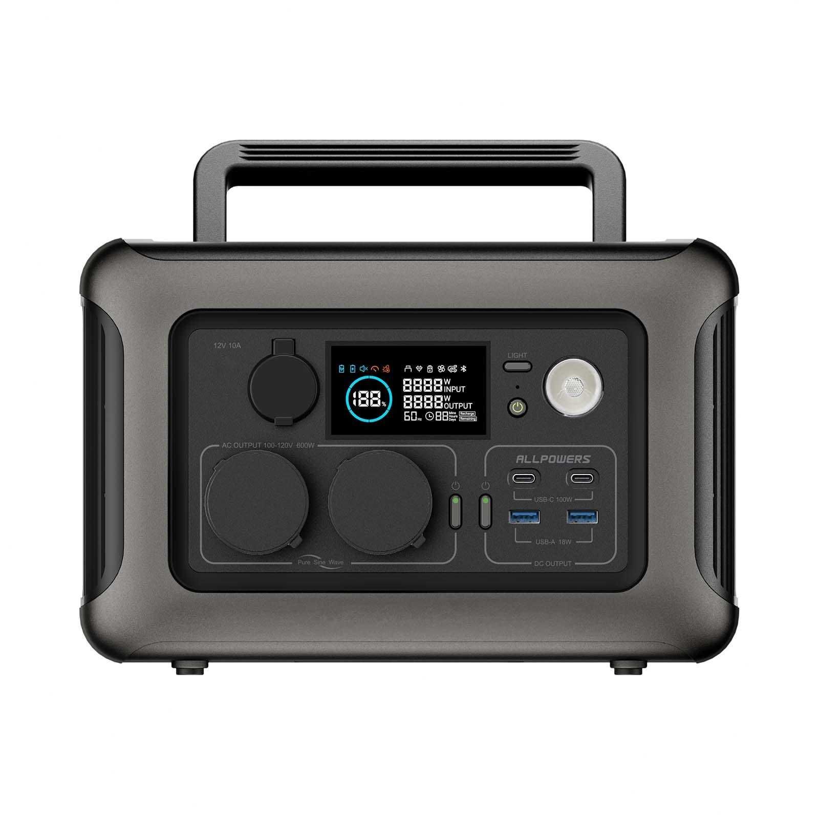 Зарядна станція ALLPOWERS R600; 299 Вт·год