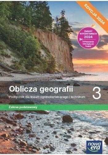 Oblicza Geografii 3 EDYCJA 2024 Karty Pracy + Podręcznik Podstawowy