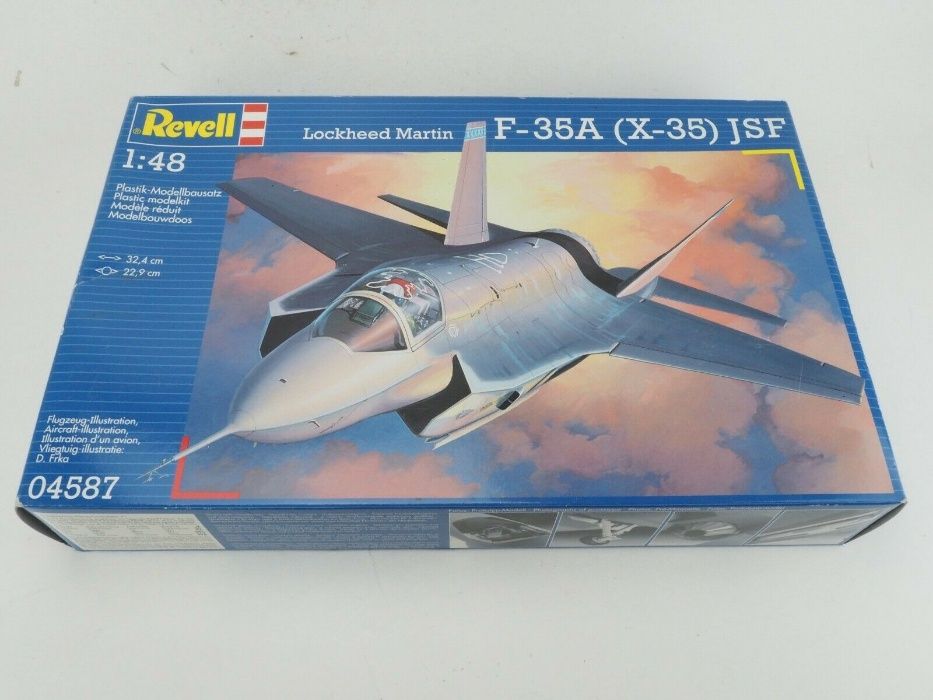 Збірна модель Lockheed Martin F-35A (X-35) JSF Revell 1:48 04587