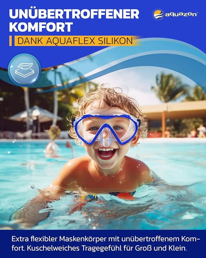 Okulary do nurkowania dla dzieci 7-12 lat K673