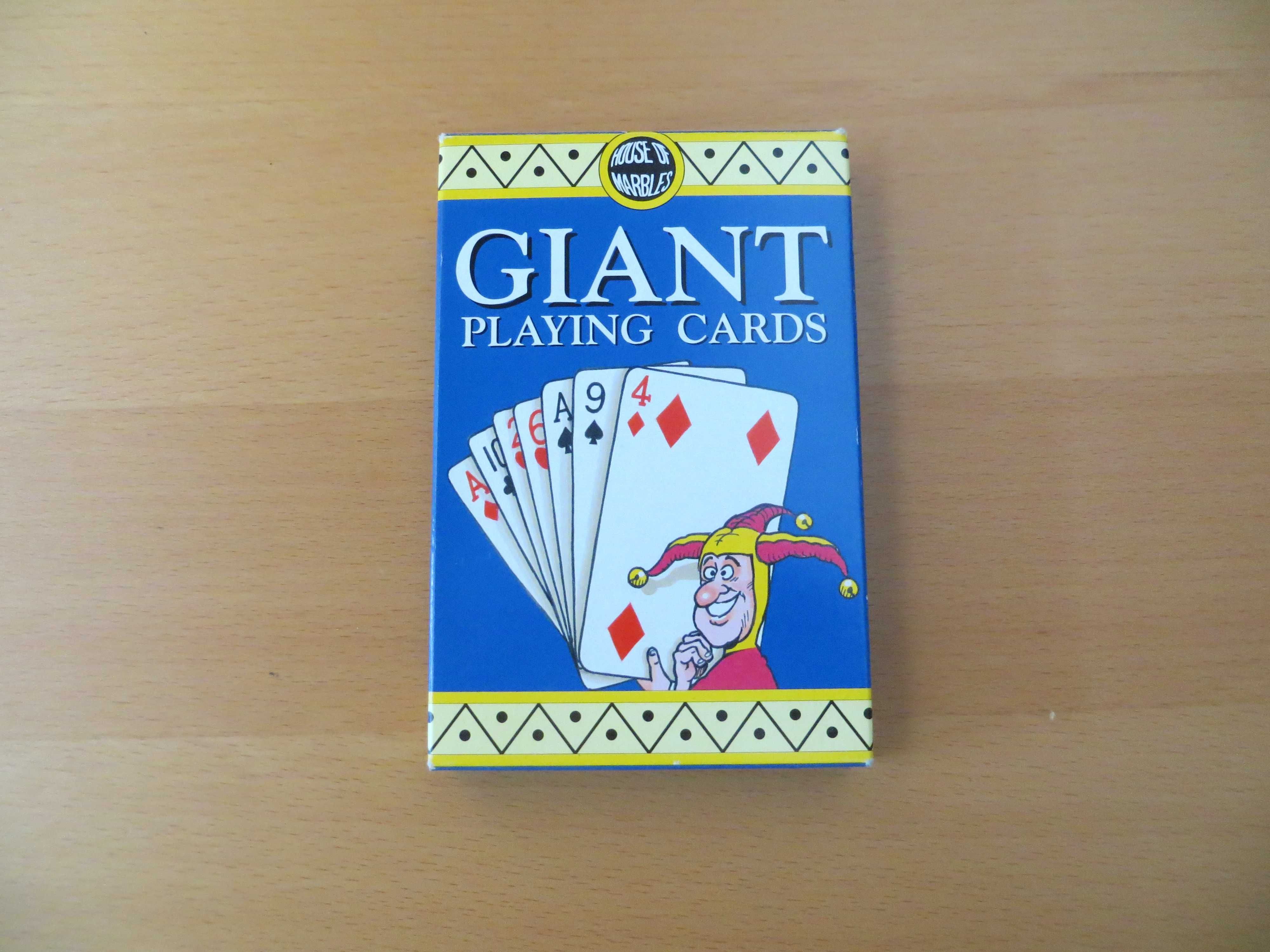 Cartas de Jogar Gigantes