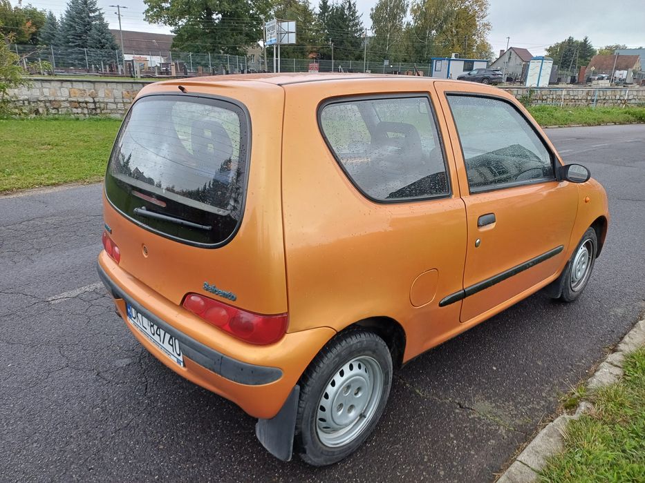 Ładny fiat Seicento 1.1 cm benzyna bez korozji