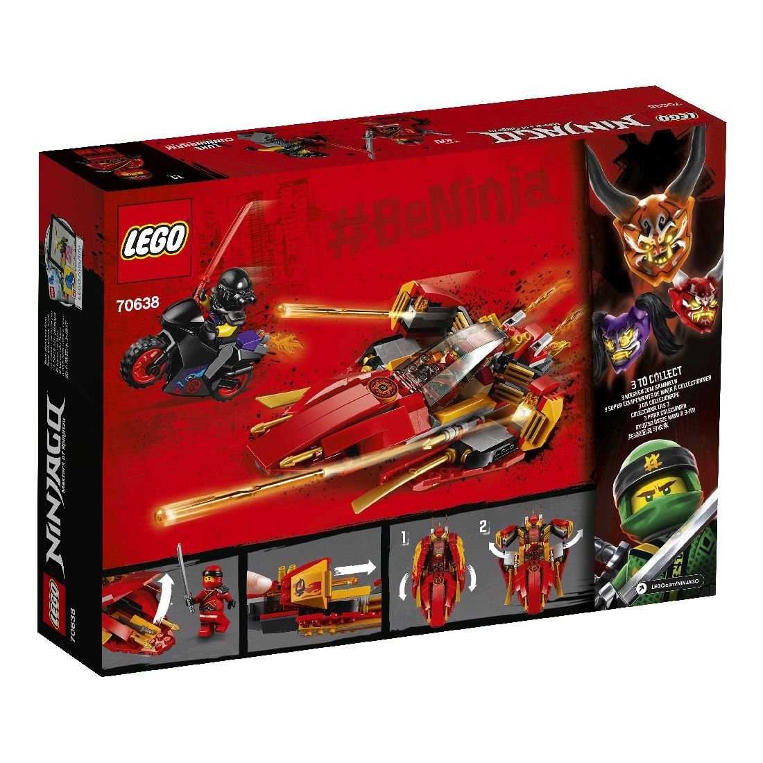 Klocki LEGO NINJAGO 70638 łódź wyścigowa i bojowa duża !!!