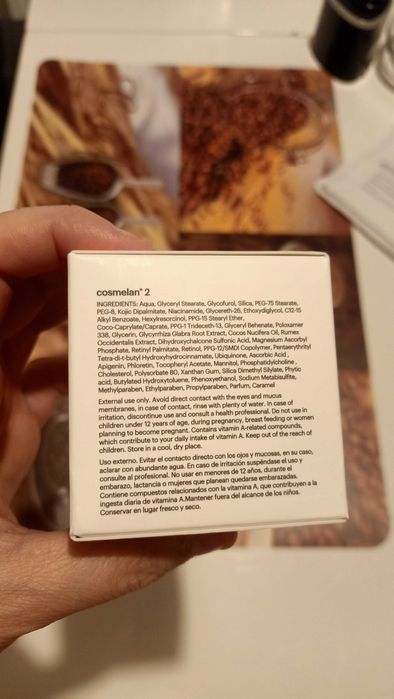 Cosmelan 2 krem przebarwienia