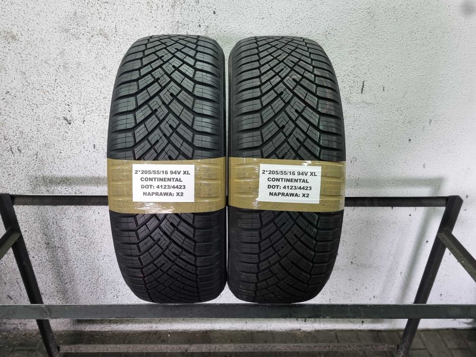 205/55/16 94V XL Continental All Season Contact 2 PARA MONTAŻ WYSYŁKA