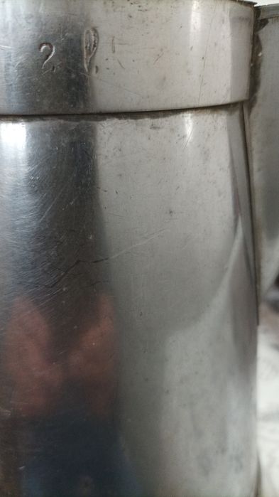 Caneca em inox de 2 Litros