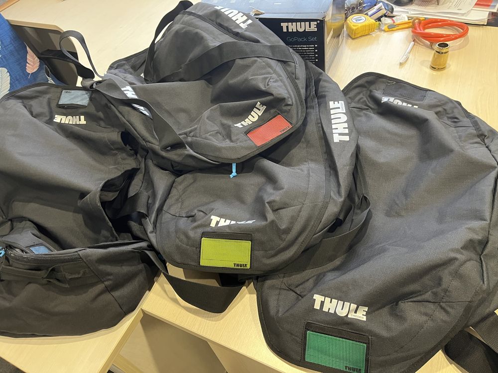 Наявність! Сумки Thule GoPack 8006 Set из комплекта 8002 набор в бокс