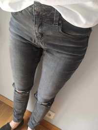 spodnie rurki skinny jeans dzinsy new look rozmiar 38