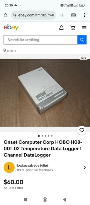 Логер температури і вологості