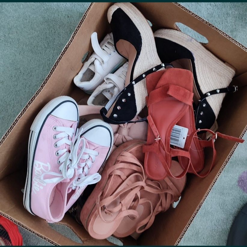 Buty Dziecięce Adidasy Sportowe Dziewczynka Paka dla Dzieci
