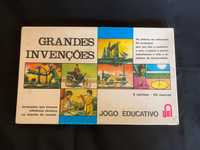 Grandes Invenções - Jogo Tabuleiro Educativo - Antigo