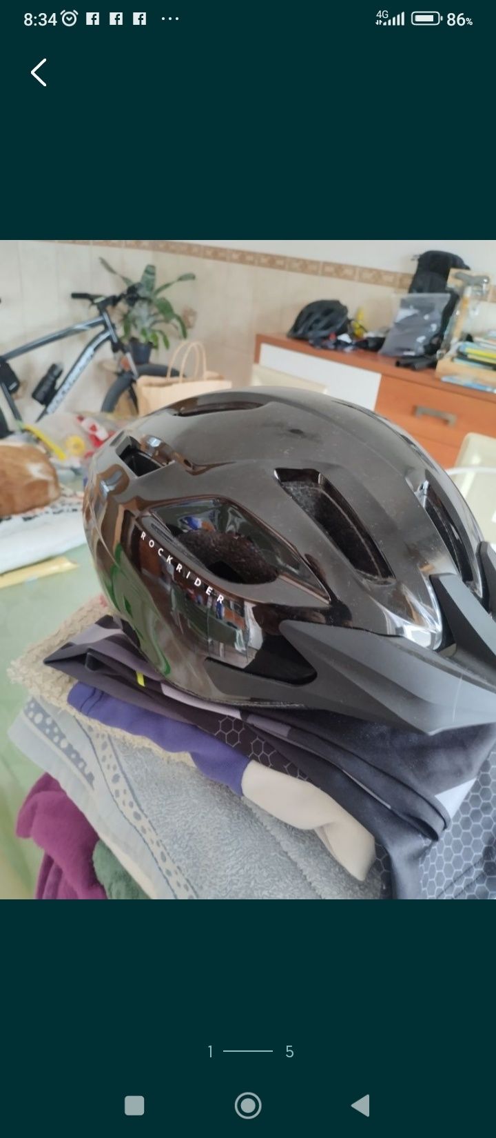 Capacete rockrider tamanho L