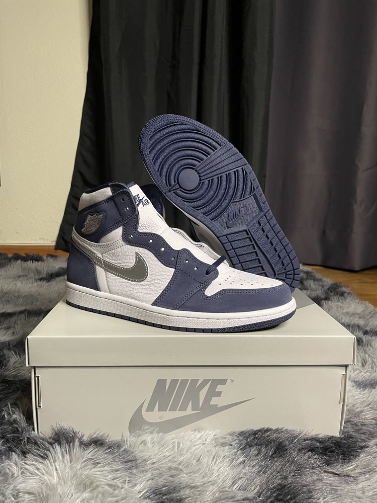 Jordan High Mid Night Navy 43