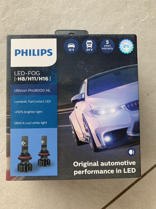 Żarówki samochodowe Philips LED-FOG H8/H11/H16
