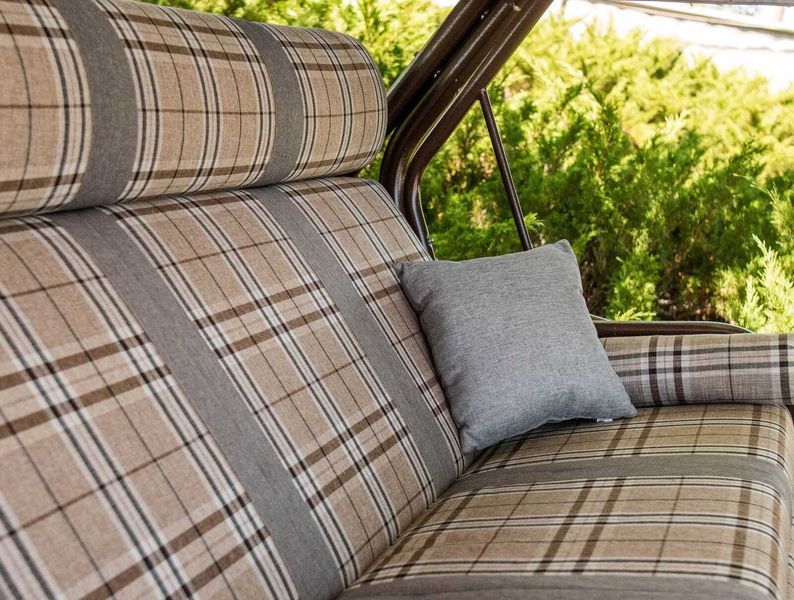 Качелі "Софія". Якісна Садова Гойдалка. Качелі металеві розкладні