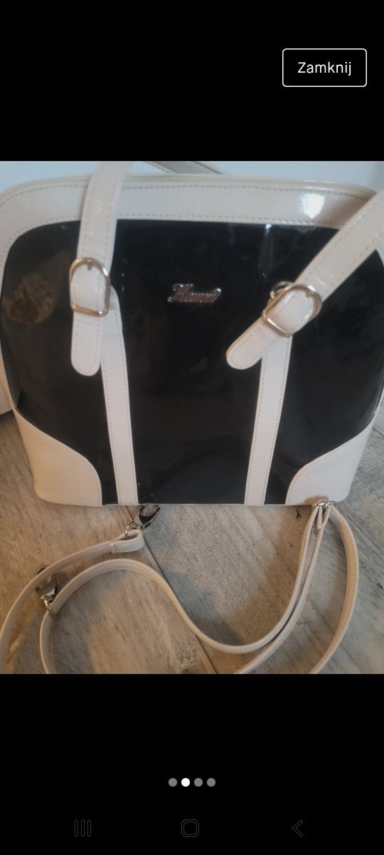 Nowa Torba CCC lakierowana