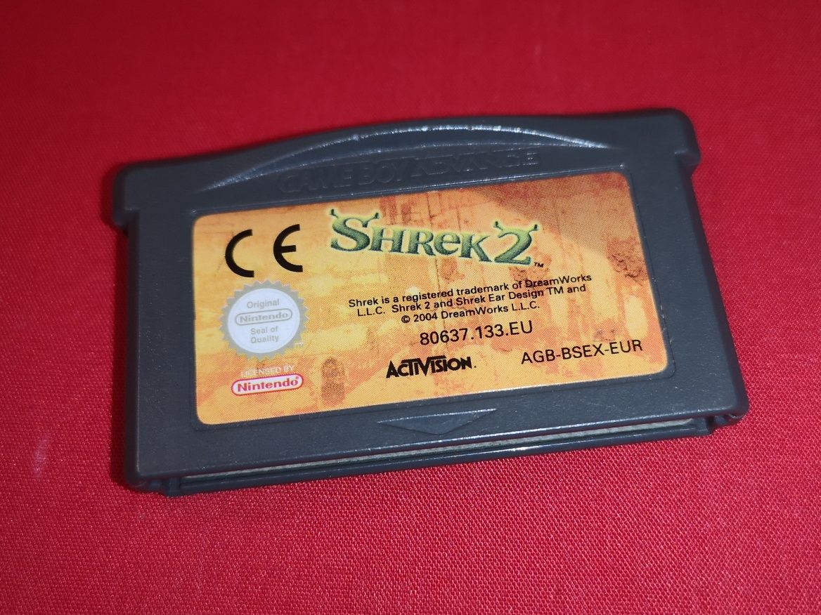 Shrek 2 GAME BOY ADVANCE gra FRA (oryginał testowany) sklep Ursus