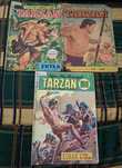 56 Livros de Tarzan, Super Tarzan, Tarzan a Cores, e o Filho de Tarzan
