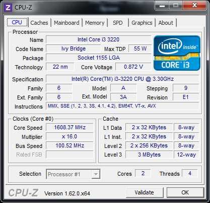 Процессор  Intel Core 2 Duo 7300, 2.66GHz , s775