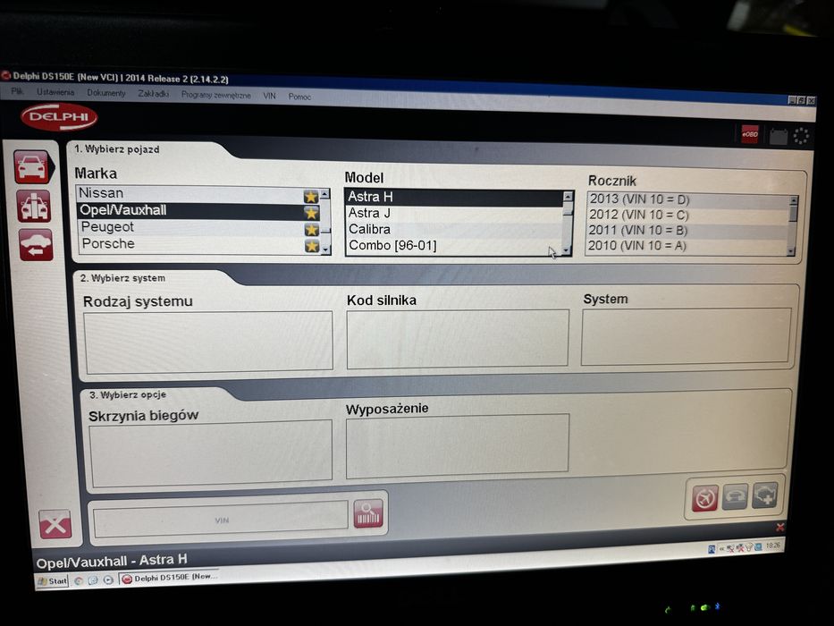 Laptop do diagnostyki pojazdow, ciezarowek