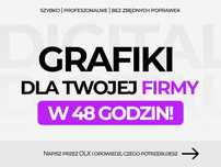 Grafiki dla Twojej firmy w 48H – szybko i profesjonalnie.