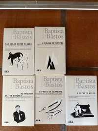 lote livros Baptista-Bastos