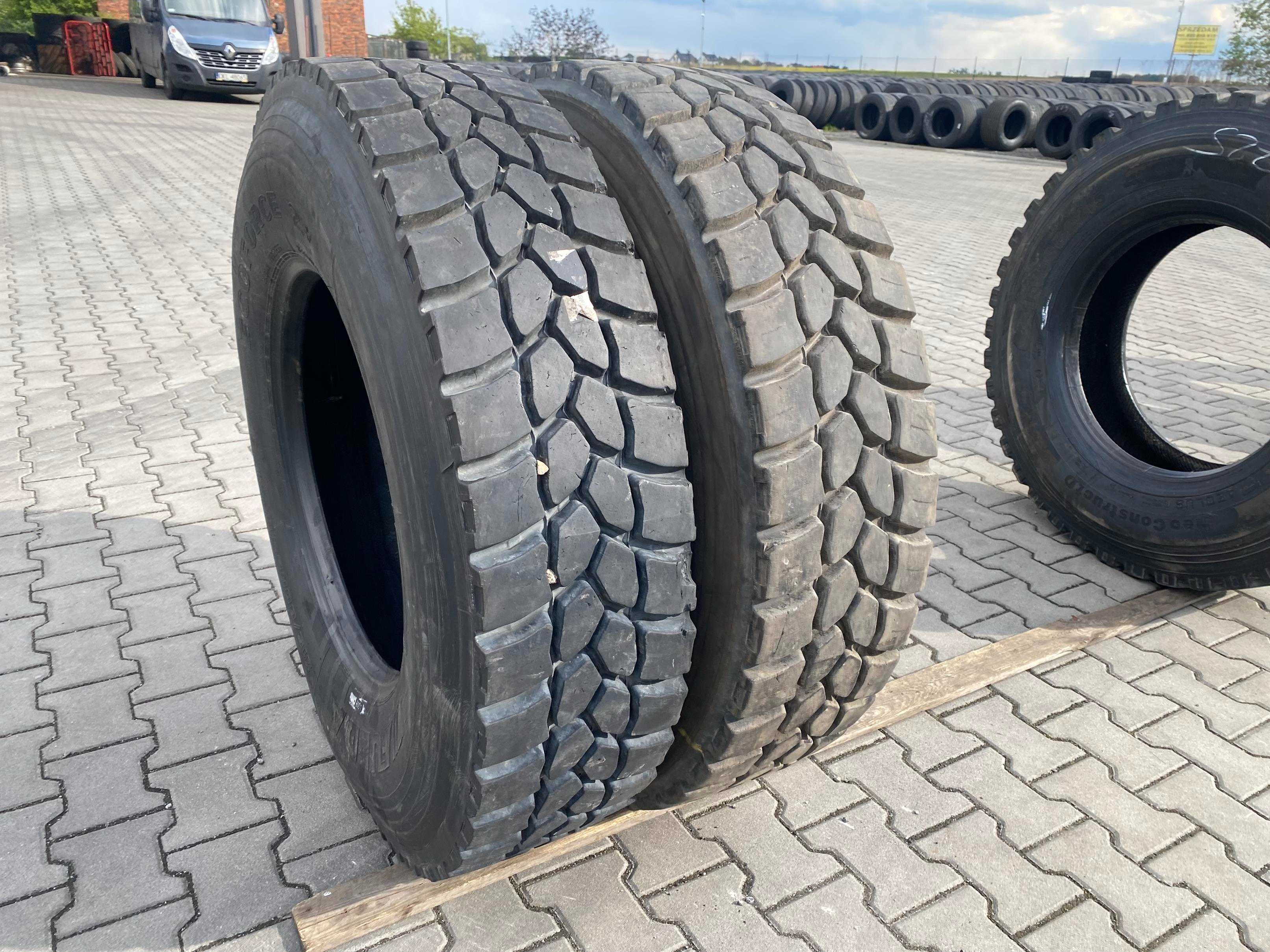 Opony 315/80R22.5 TYP MICHELIN XDY3 Napędowe 17-18mm