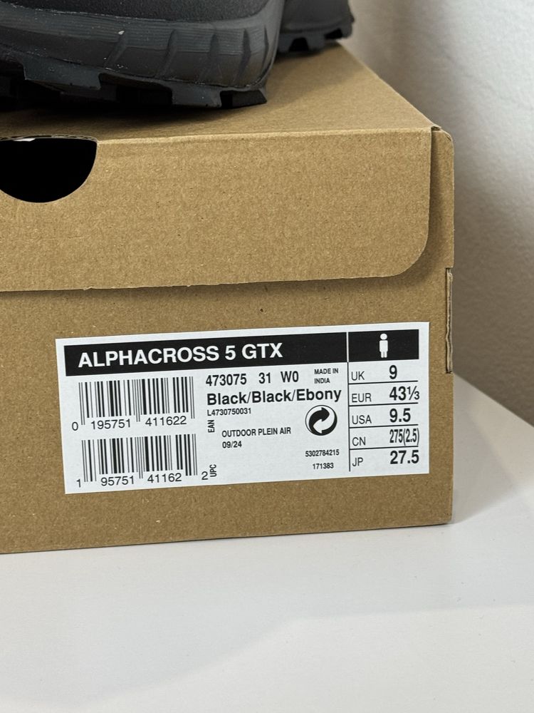 Salomon Alphacross 5 Gore tex