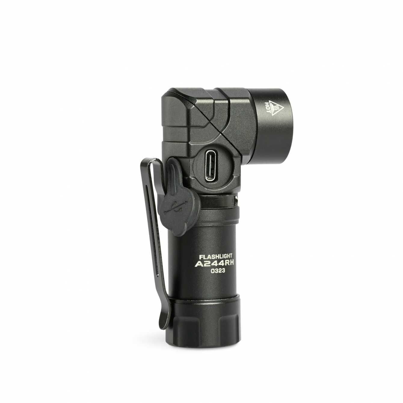 600Lm mini VIDEX VLF-A244RH акумуляторний ліхтарик з червоним світлом